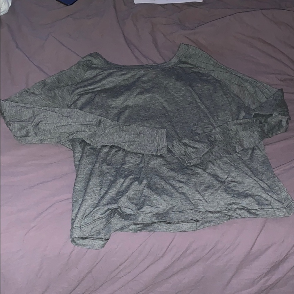 Lululemon gray long sleeve